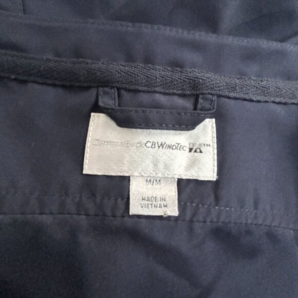 Cutter & Buck Mens CB Windtec Pebble Beach Vest Size Medium Navy V-Neck Pullover - Picture 4 of 8